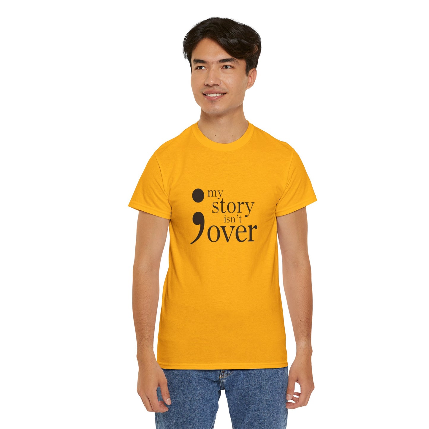 My story isn't over Unisex Heavy Cotton Tee