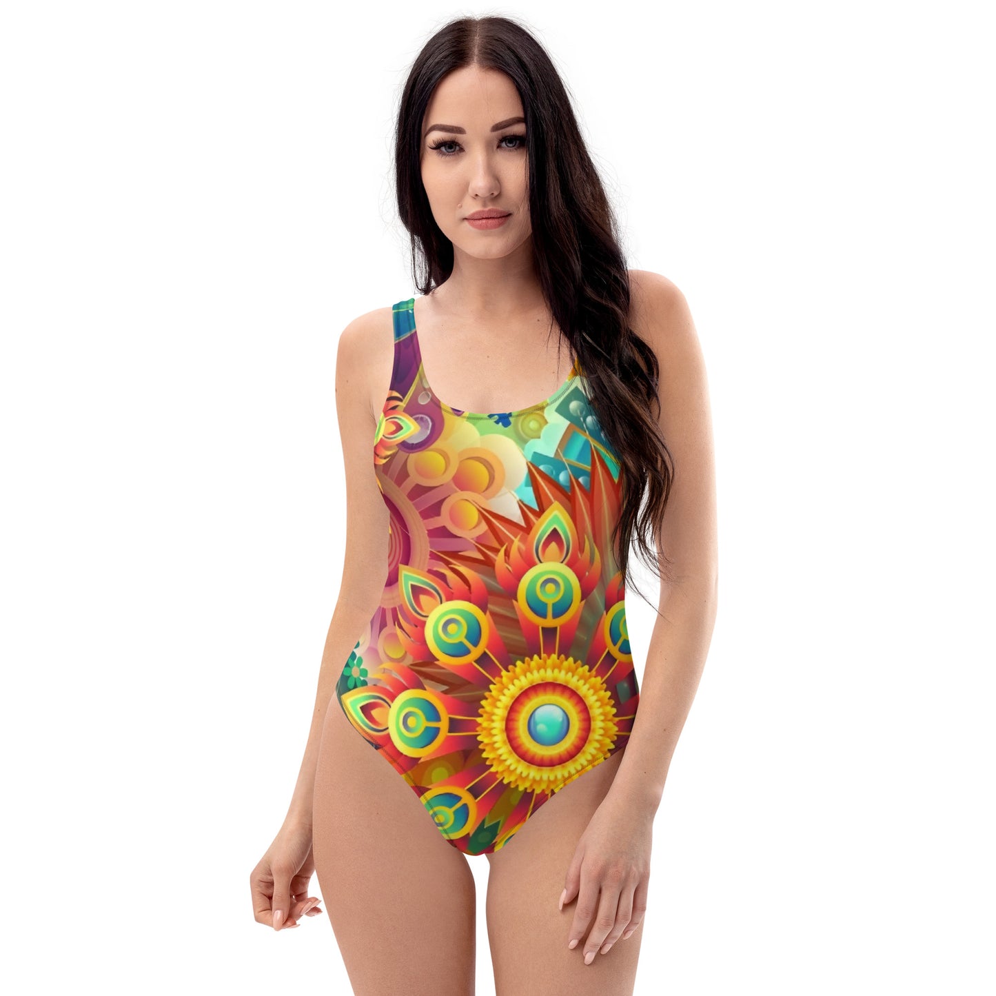 Hippie vibe One-Piece Swimsuit