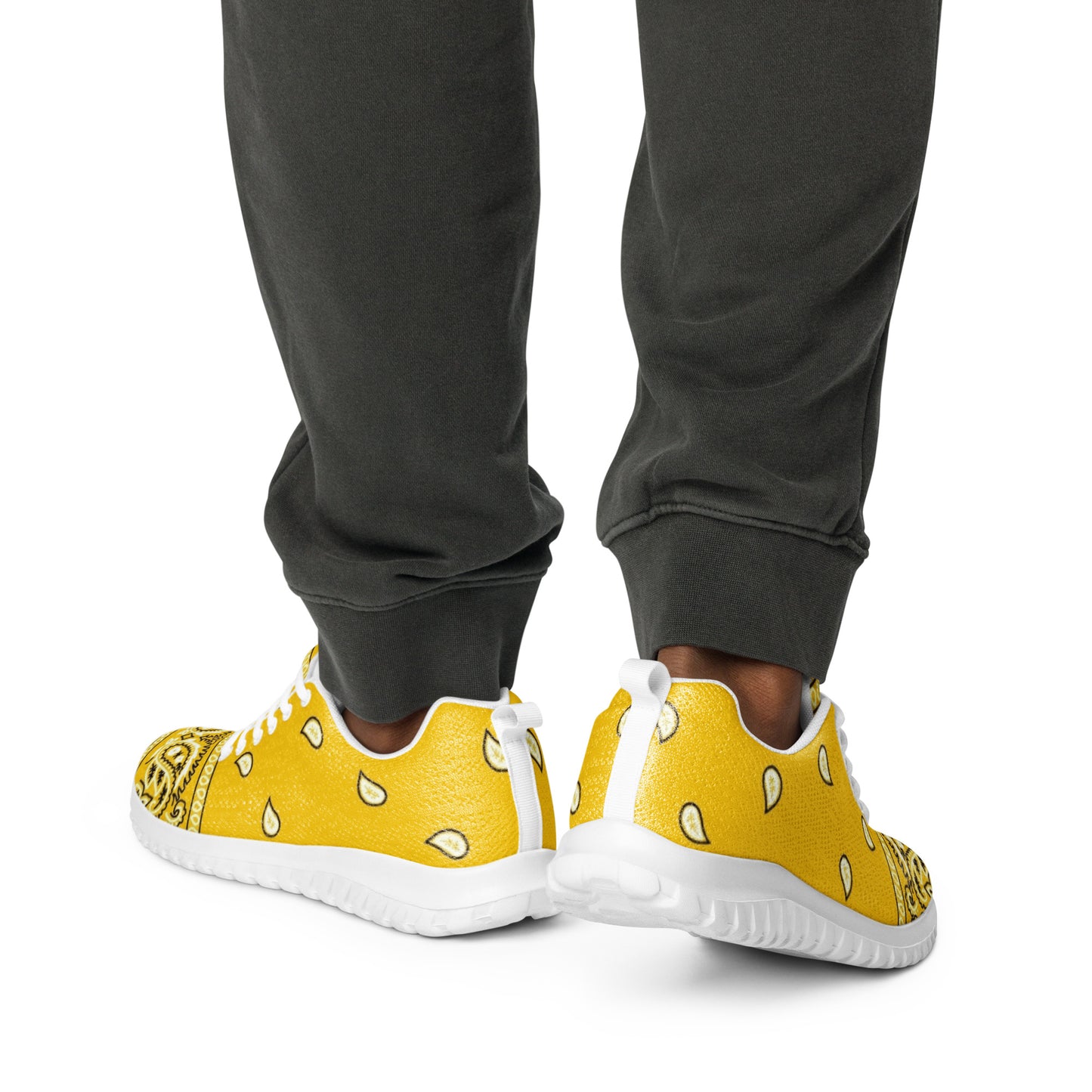 Yellow bandana Men’s athletic shoes