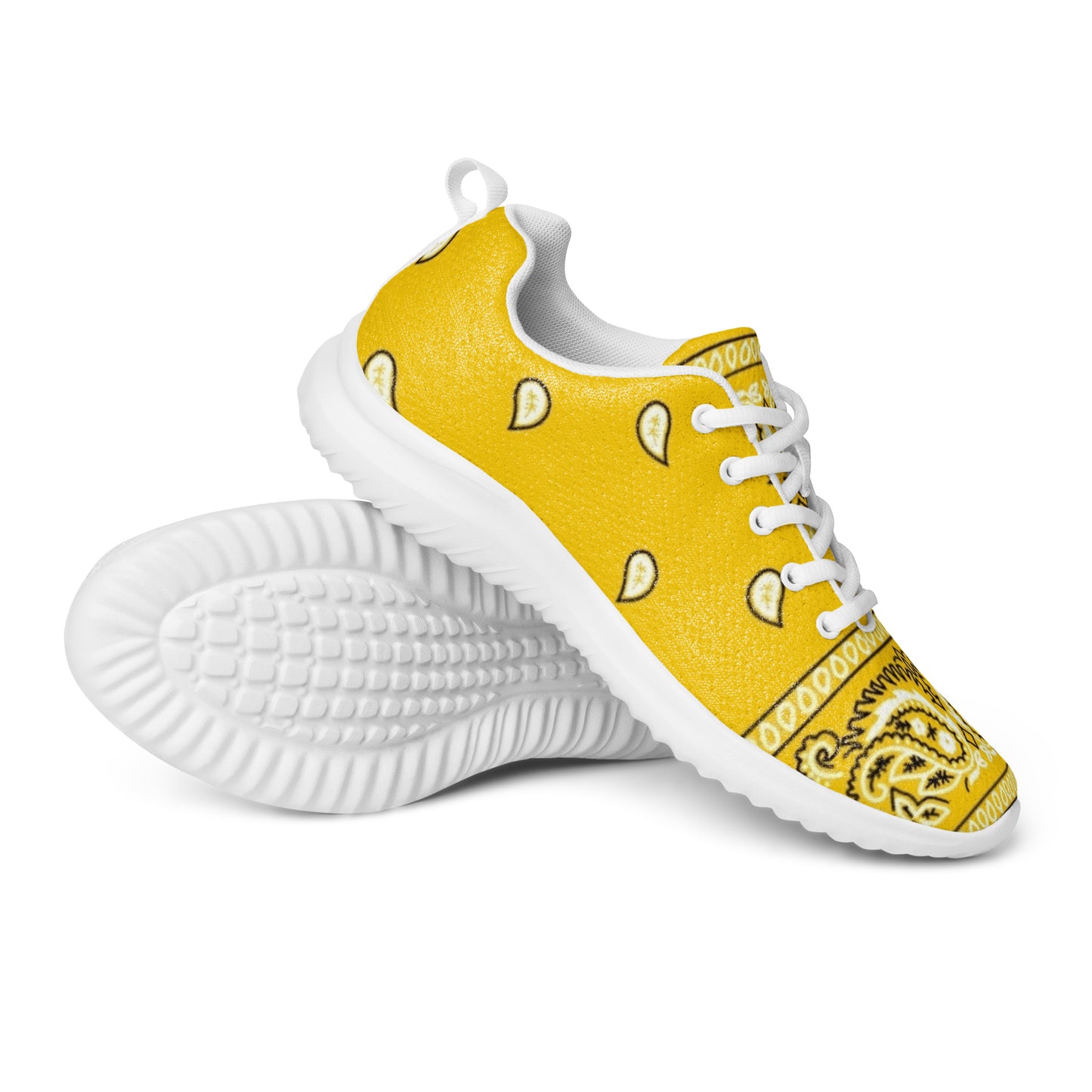 Yellow bandana Men’s athletic shoes