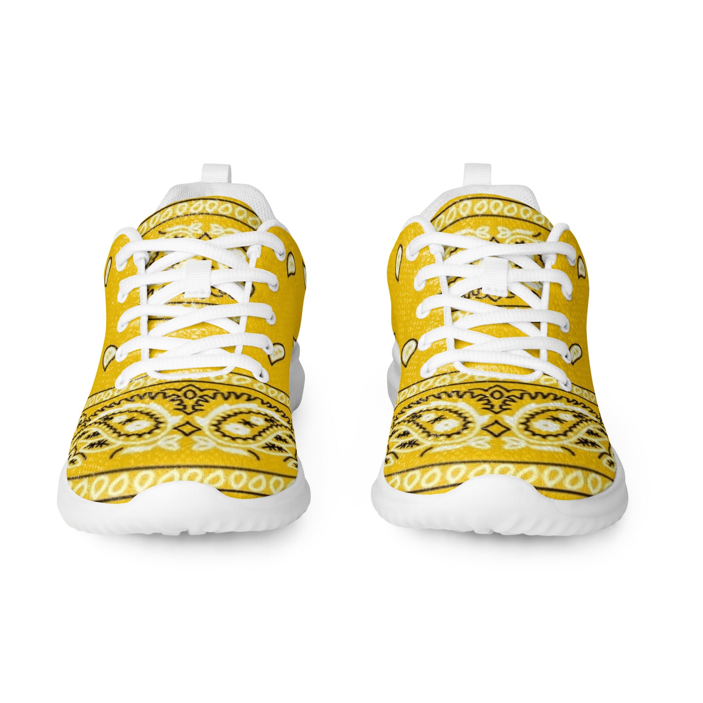 Yellow bandana Men’s athletic shoes