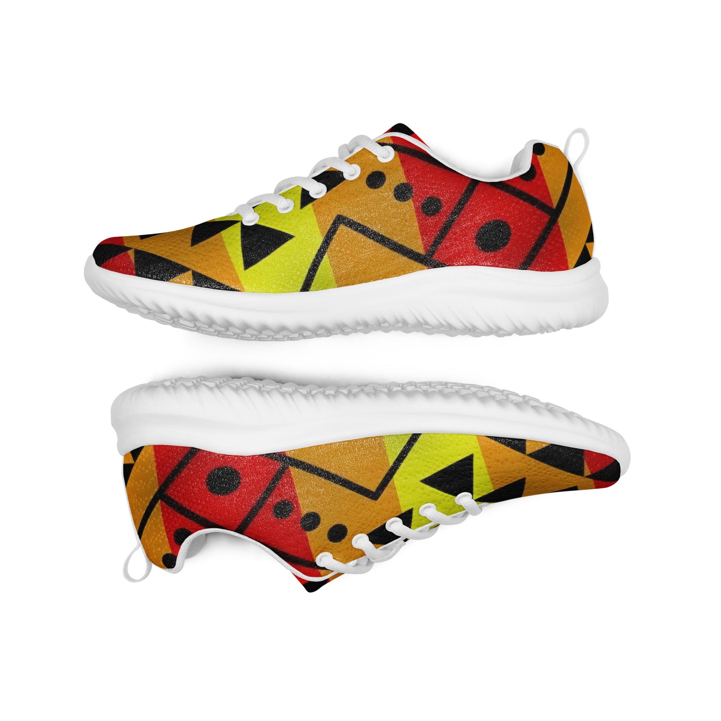 indigenous print Men’s athletic shoes