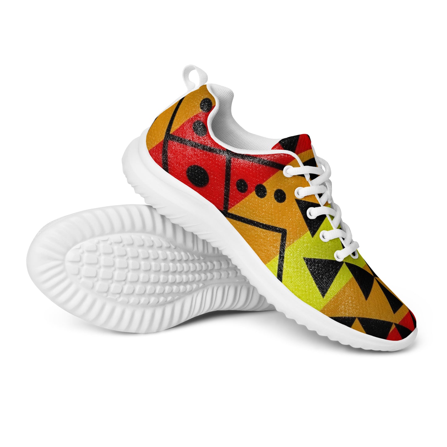 indigenous print Men’s athletic shoes