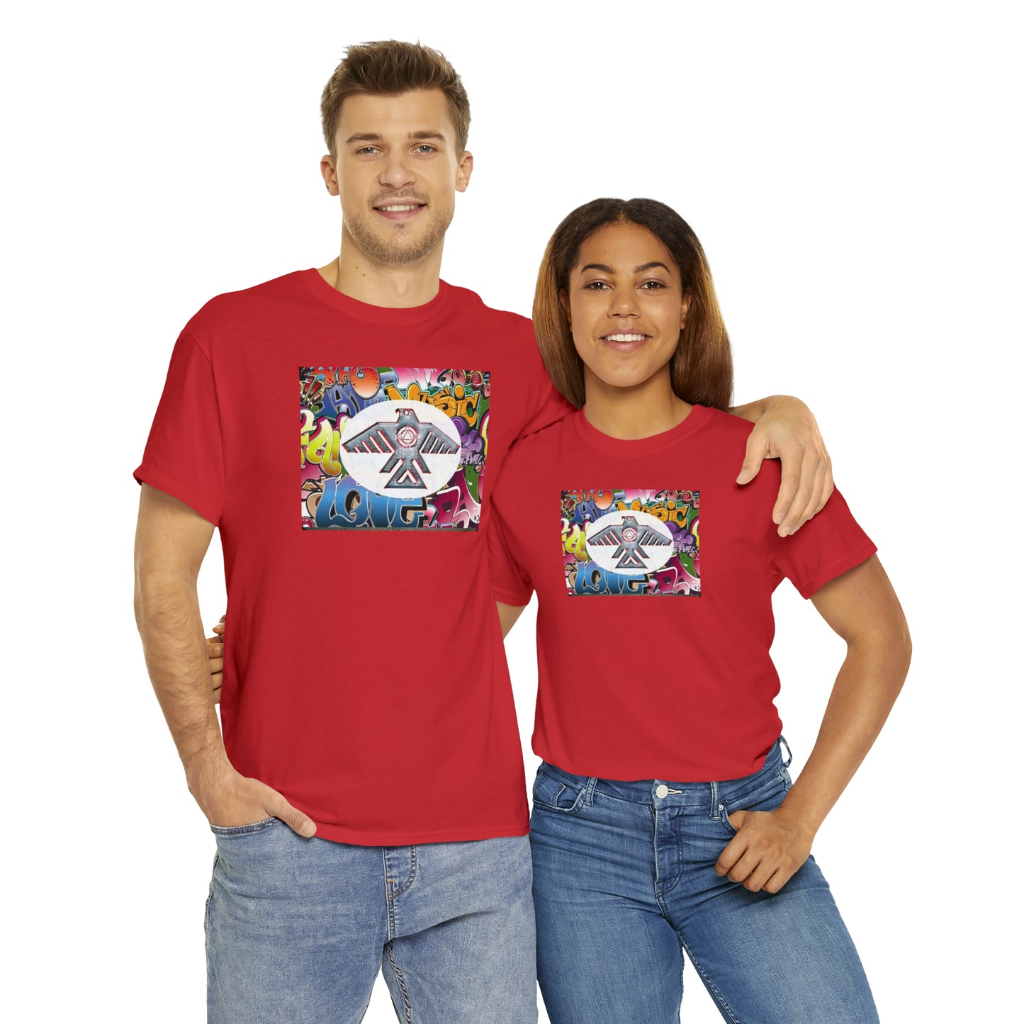 Unisex (Recovery Thunderbird) Heavy Cotton Tee