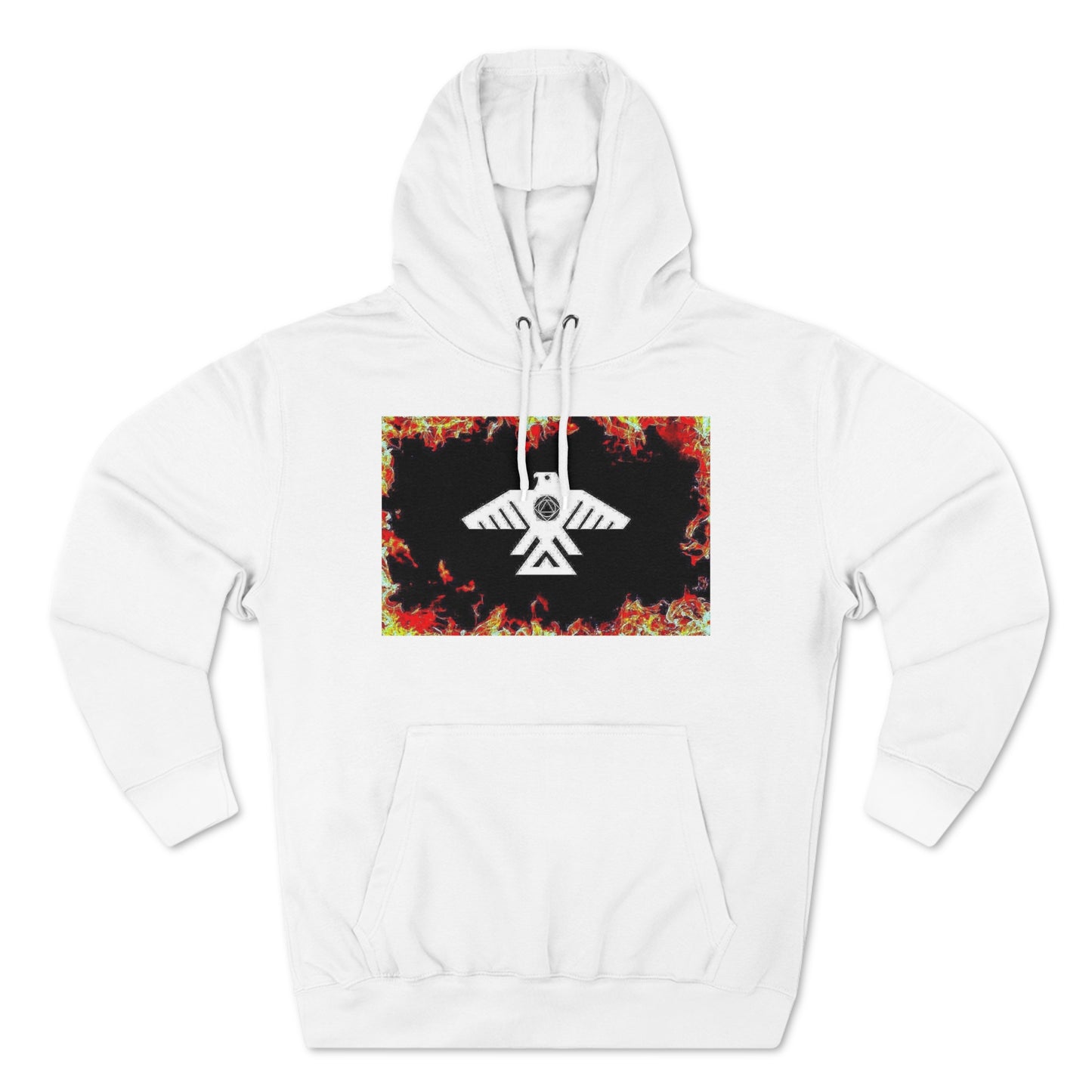 (Through The Flames Recovery Thunderbird) Unisex Premium Pullover Hoodie