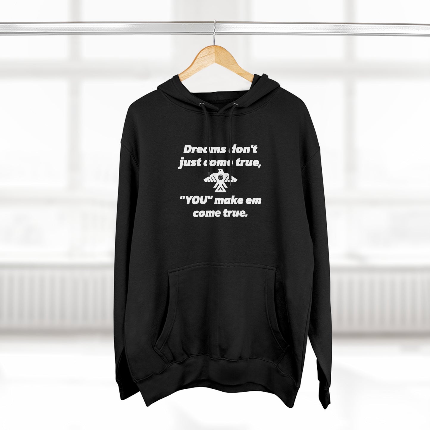 (Make dreams come true) Unisex Premium Pullover Hoodie