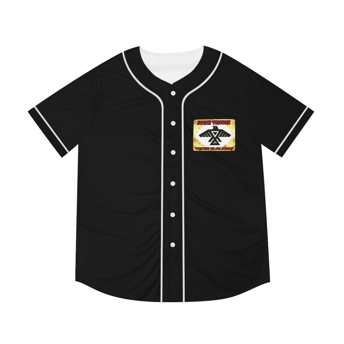 Men's Sober Visionz Baseball Jersey (AOP)