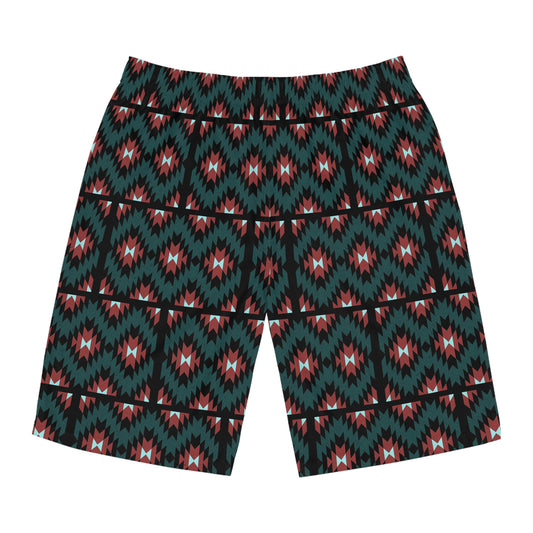 Men's Indigenous print Board Shorts