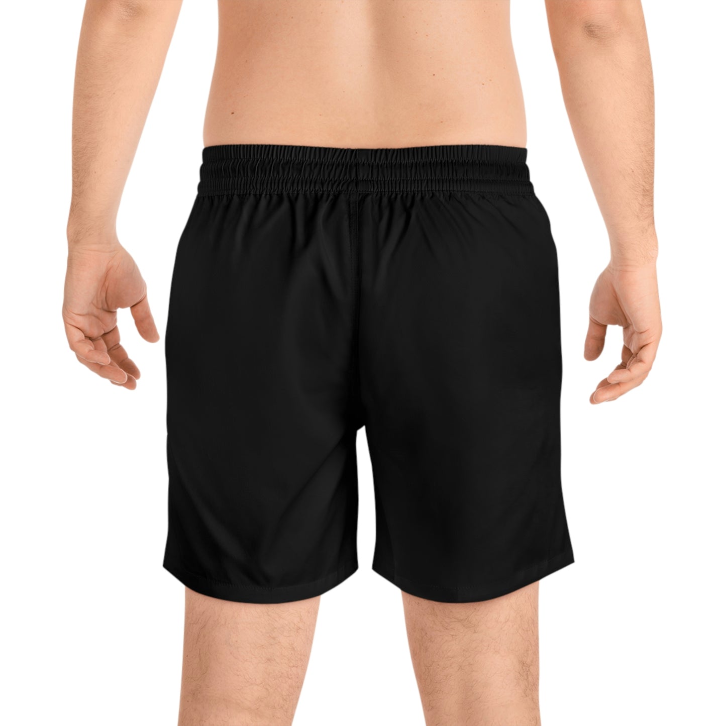 Men's Mid-Length Sober Visionz Swim Shorts (AOP)