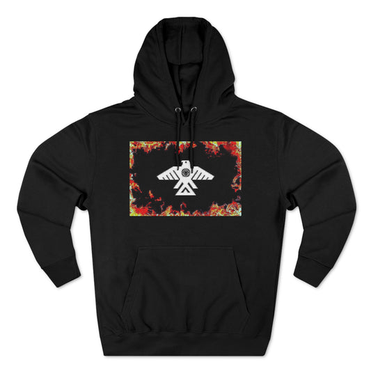 (Through The Flames Recovery Thunderbird) Unisex Premium Pullover Hoodie