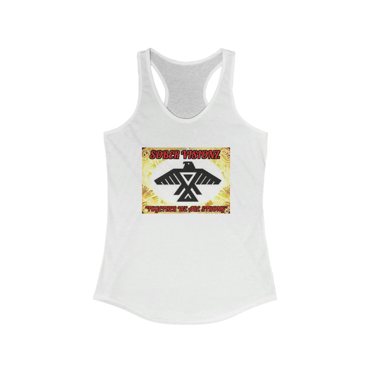 Women's Sober Visionz Racerback Tank