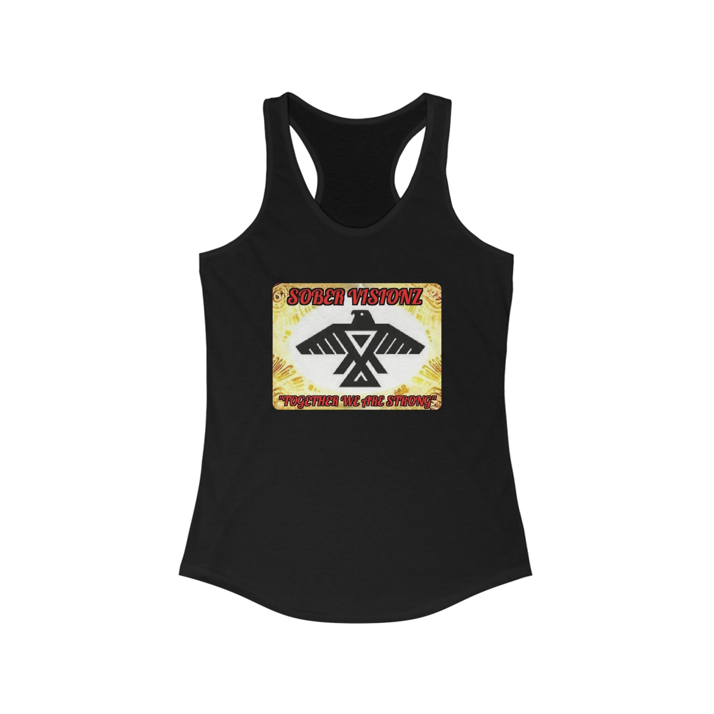 Women's Sober Visionz Racerback Tank