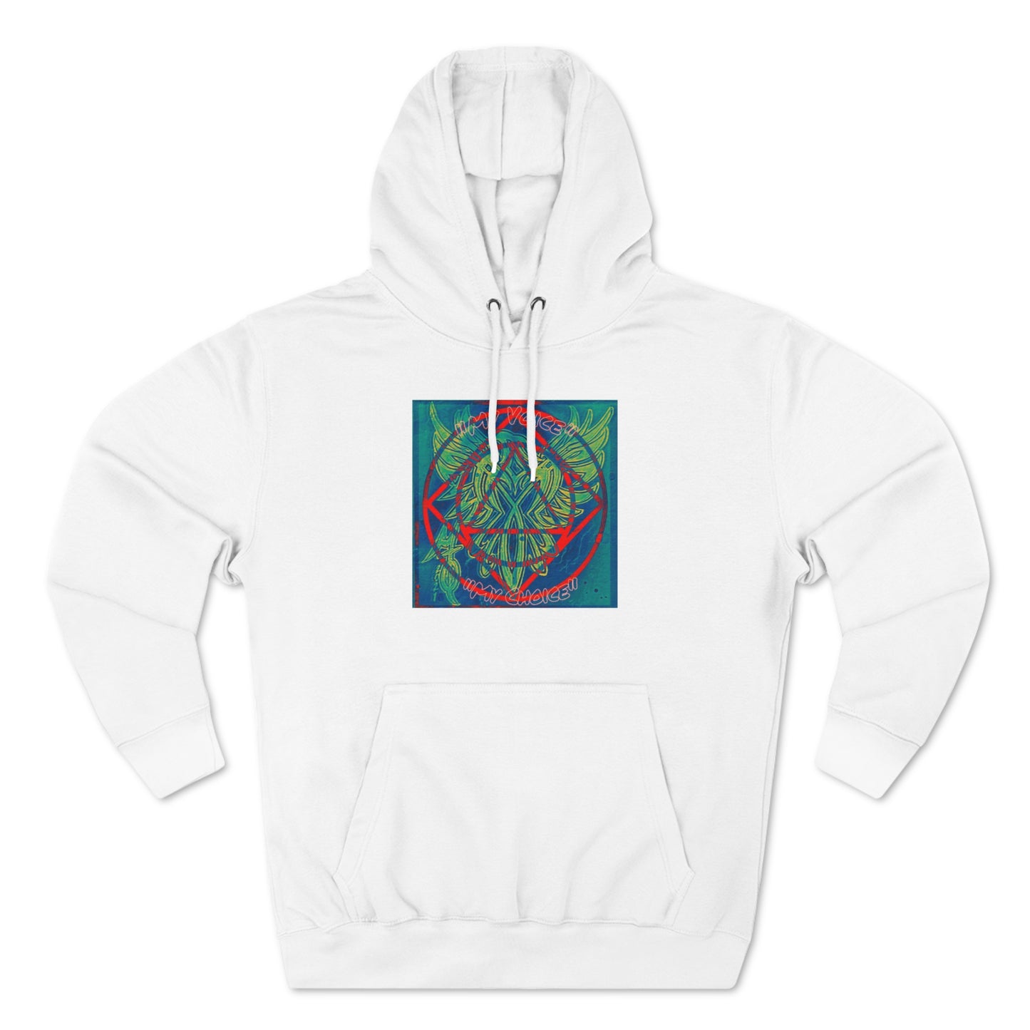 (My voice, My choice) Unisex Premium Pullover Hoodie