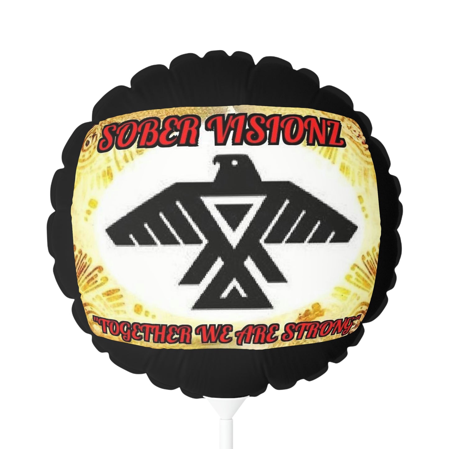 Sober Visionz Balloon (Round and Heart-shaped), 11"