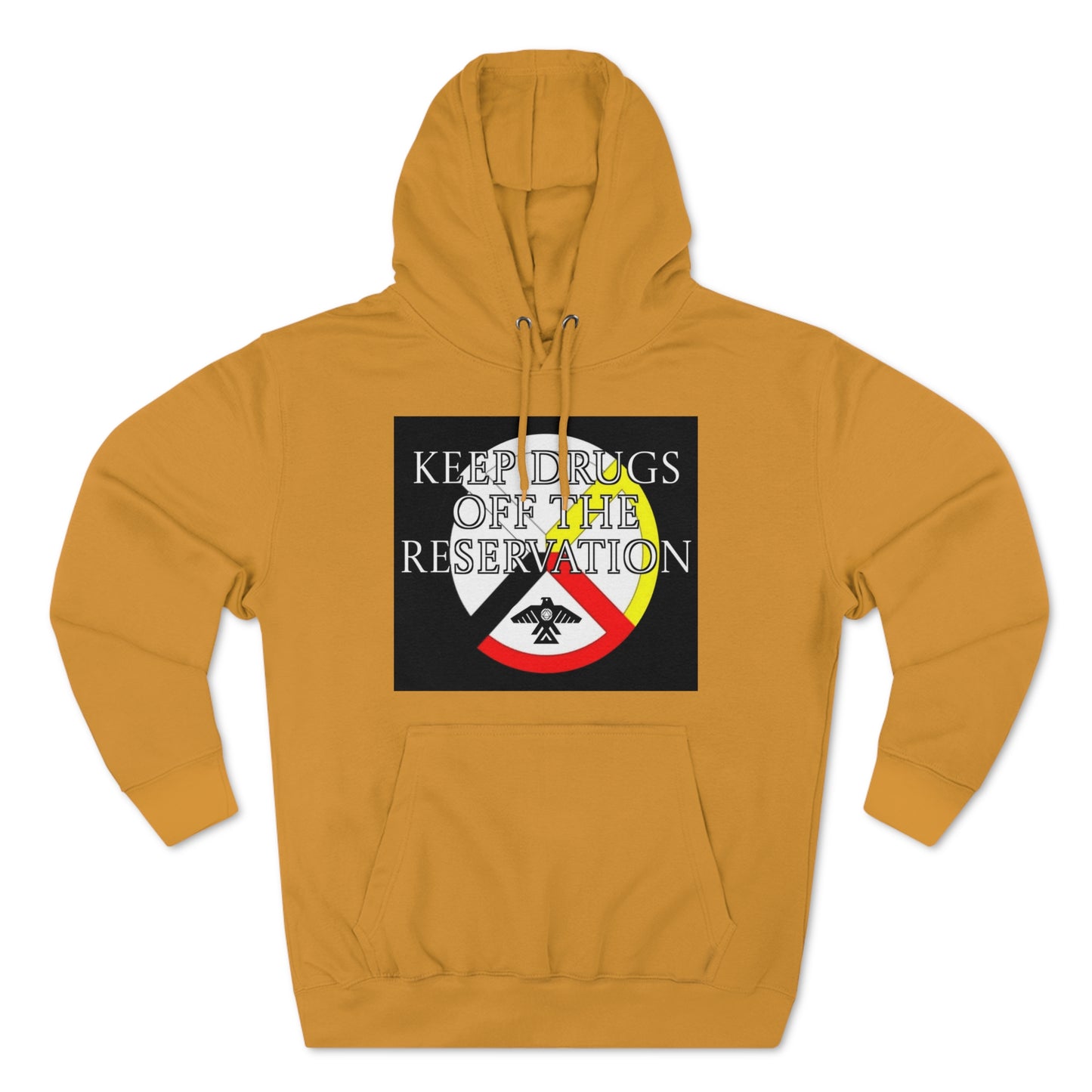 (Keep drugs off the Rez) Unisex Premium Pullover Hoodie