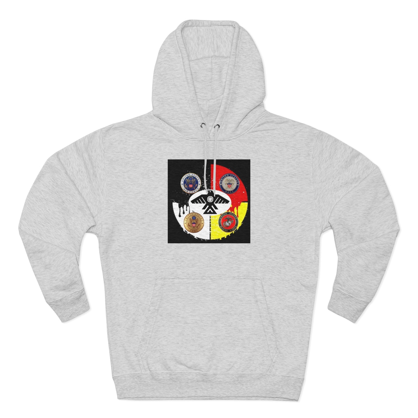 (For The Vets Recovery Thunderbird) Unisex Premium Pullover Hoodie