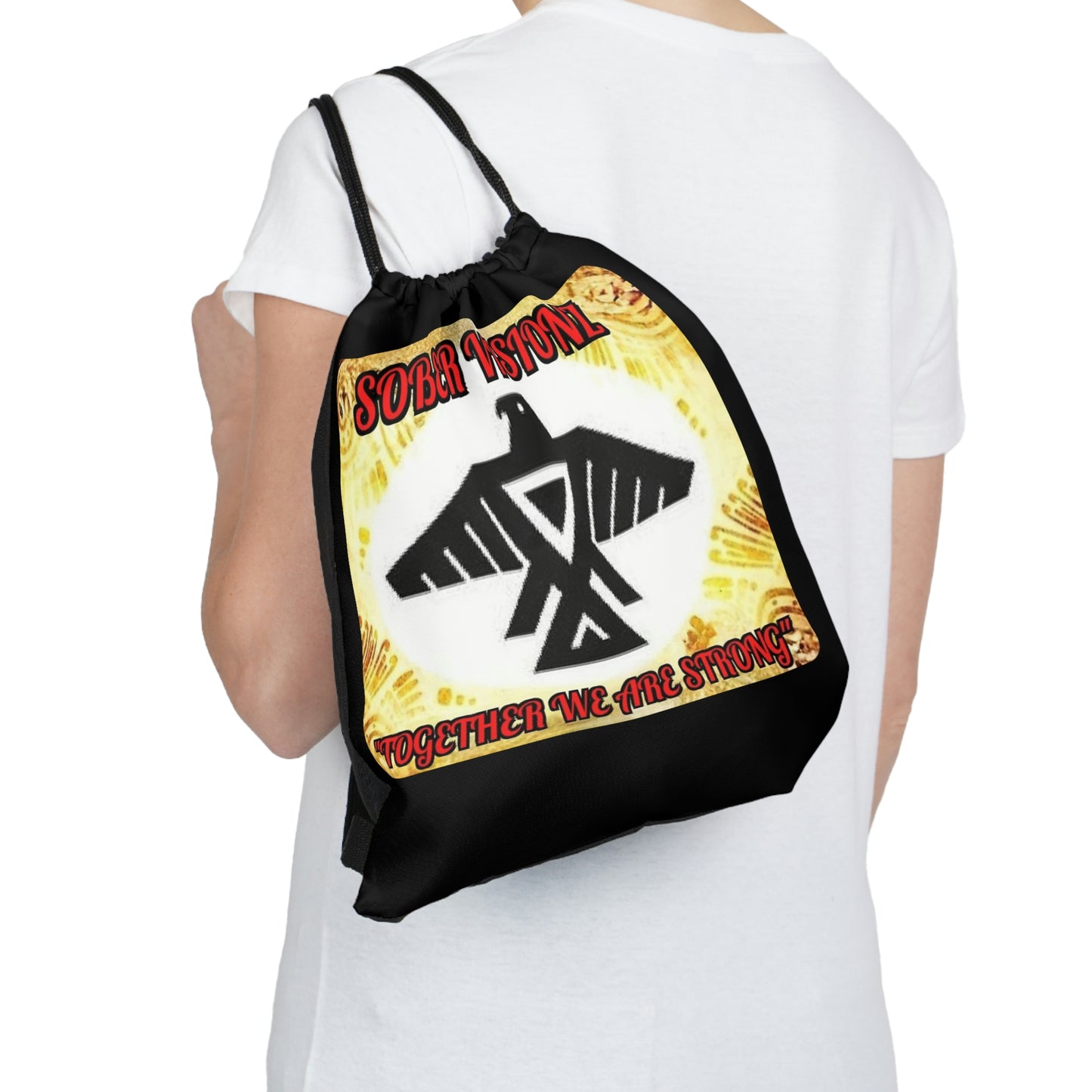 Sober Visionz Drawstring Bag