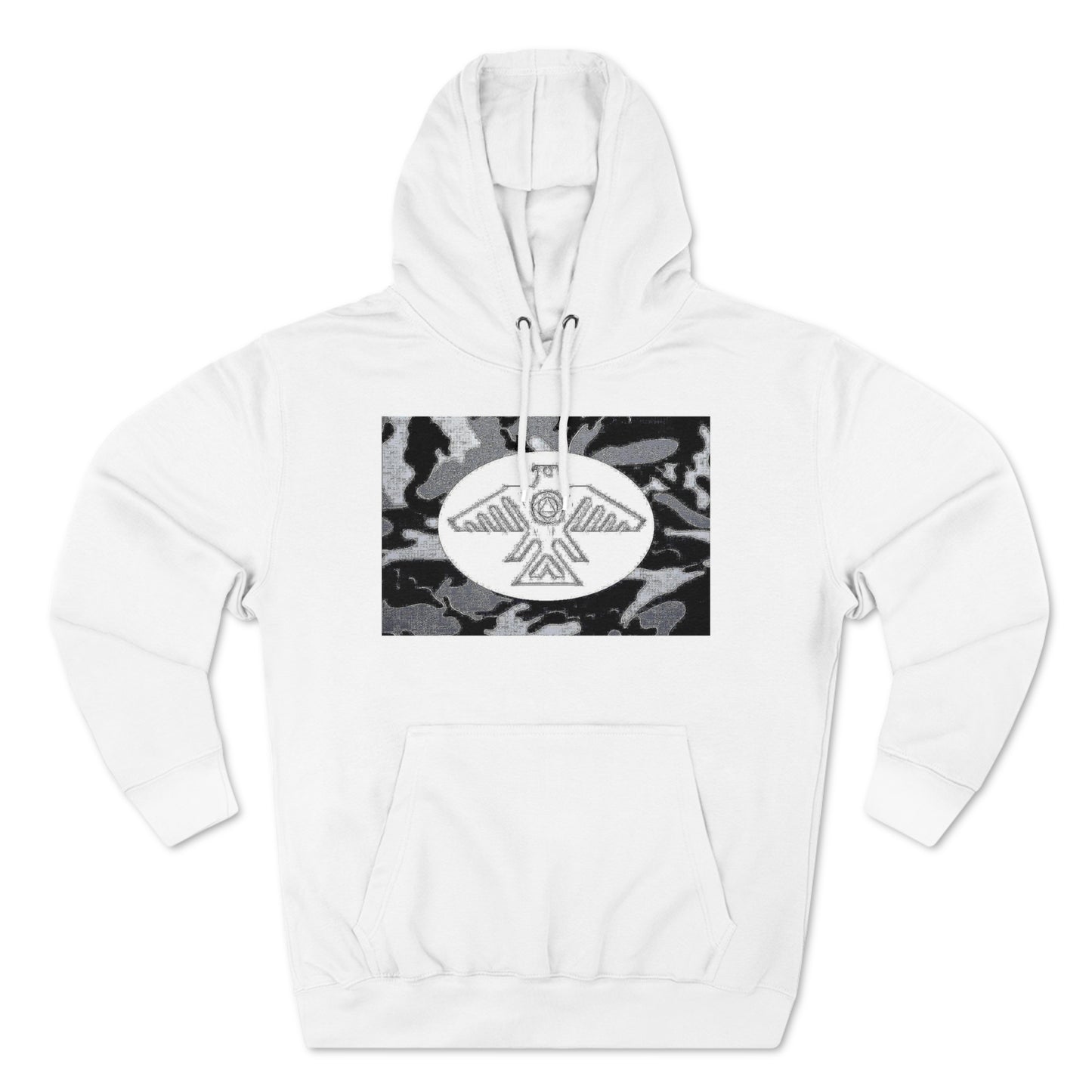 (Camouflage Recovery Thunderbird) Unisex Premium Pullover Hoodie