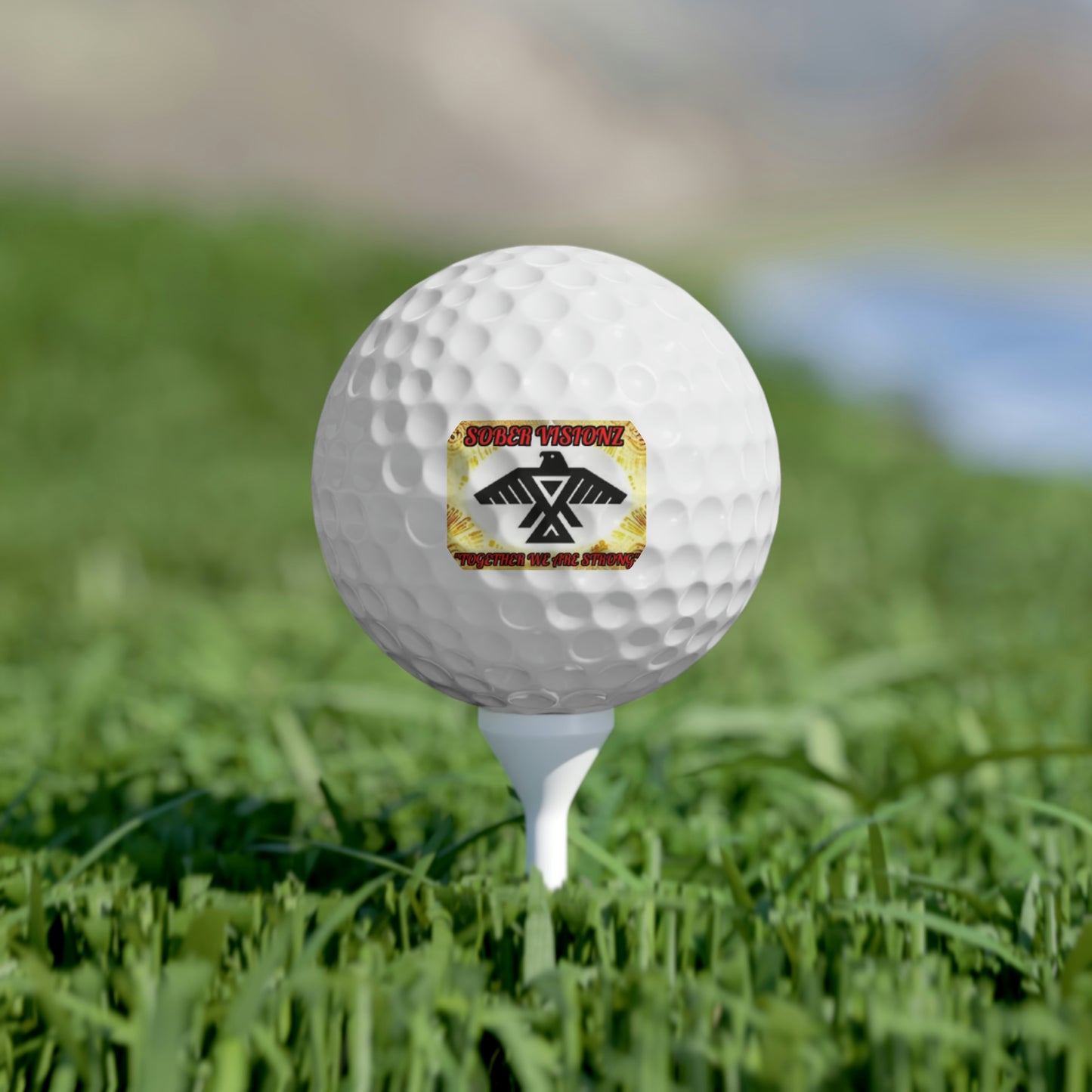 Sober Visionz Golf Balls, 6pcs