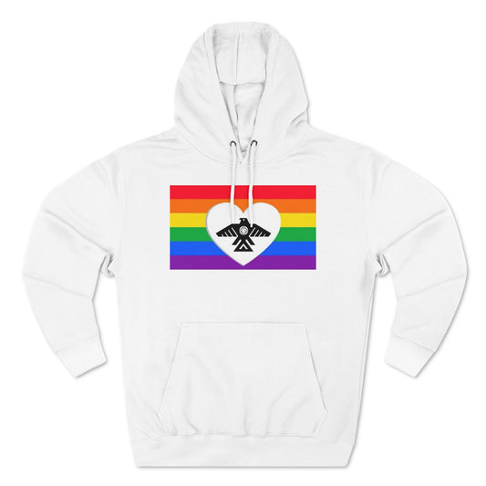 (Pride Recovery Thunderbird) Unisex Premium Pullover Hoodie