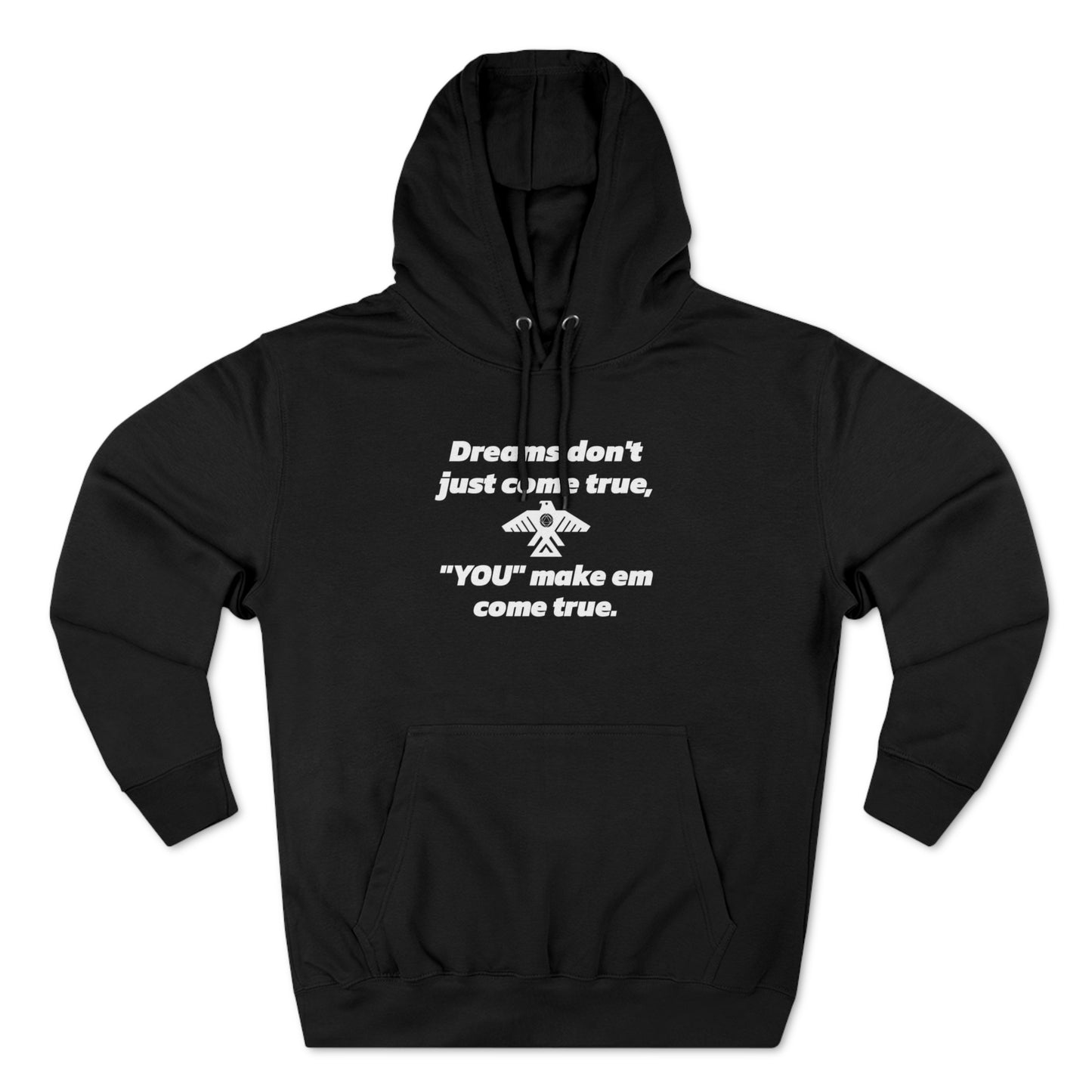 (Make dreams come true) Unisex Premium Pullover Hoodie