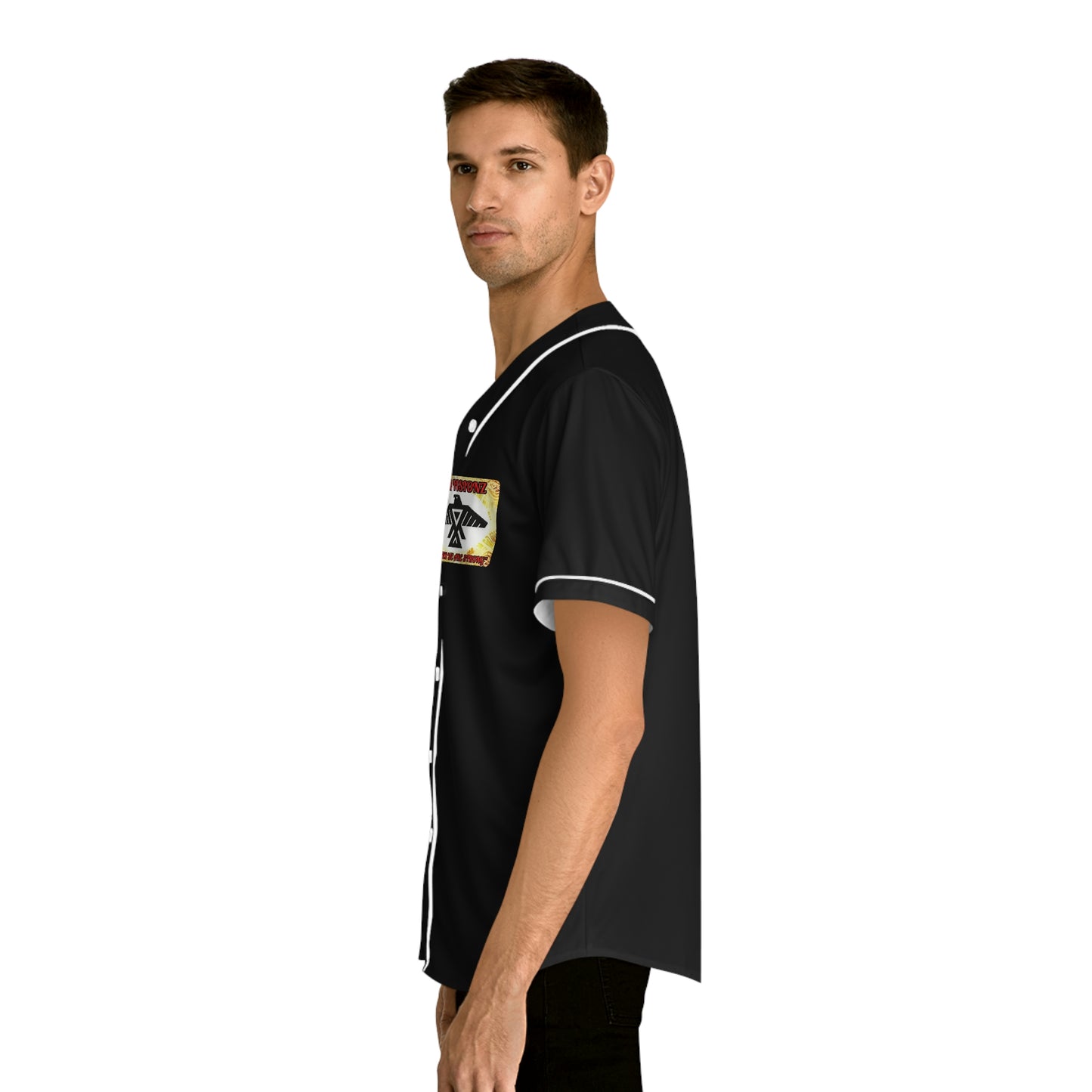 Men's Sober Visionz Baseball Jersey (AOP)