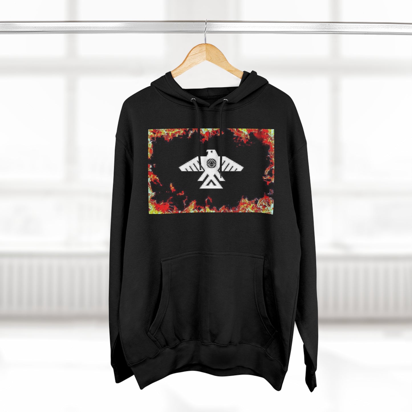 (Through The Flames Recovery Thunderbird) Unisex Premium Pullover Hoodie