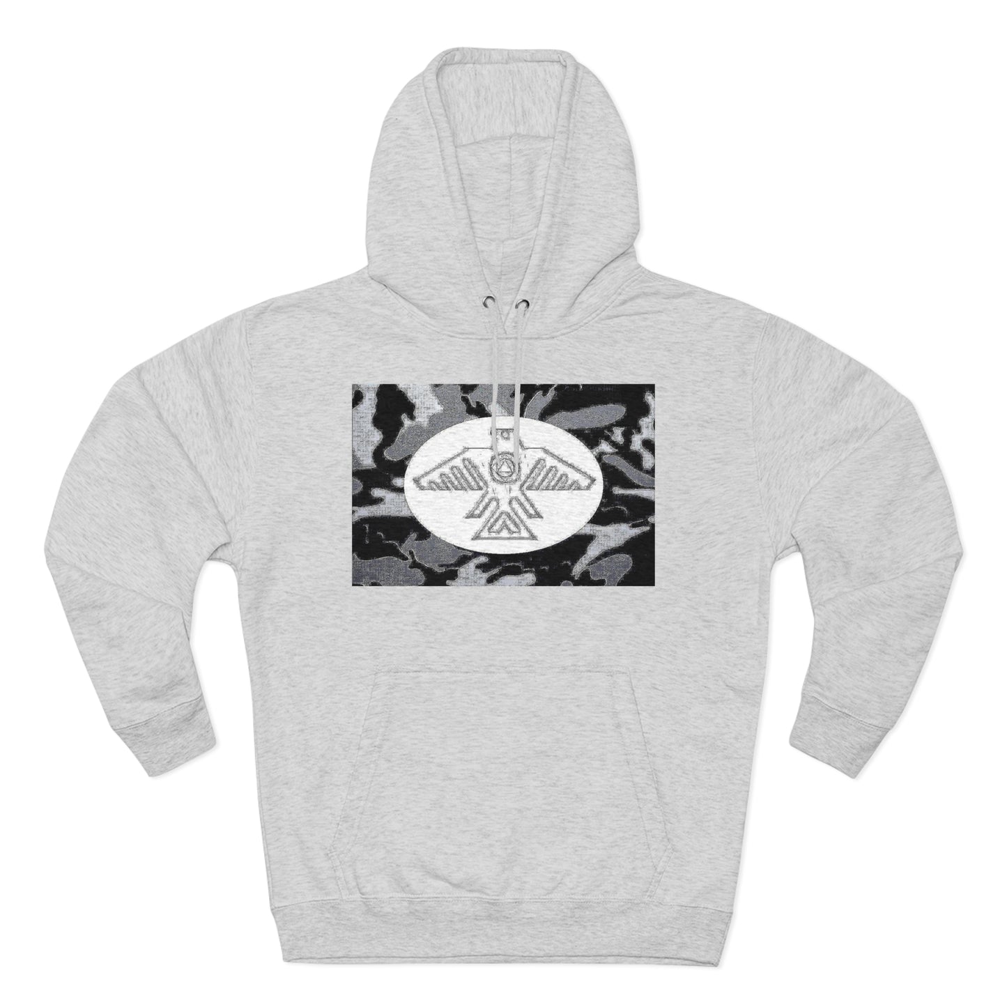 (Camouflage Recovery Thunderbird) Unisex Premium Pullover Hoodie